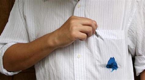 enlever une tache d'encre de chine sur un vetement